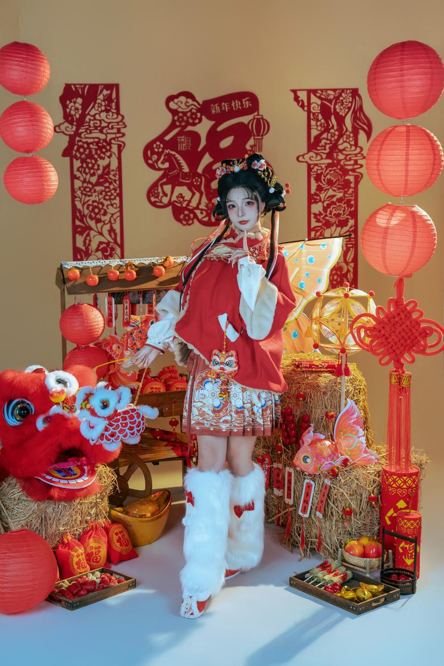 yuuhui玉汇(Kokuhui)-No.146 – 2026新春特辑 醒狮少女-在线看 第3张 yuuhui玉汇(Kokuhui)-No.146 – 2026新春特辑 醒狮少女-在线看 第3张