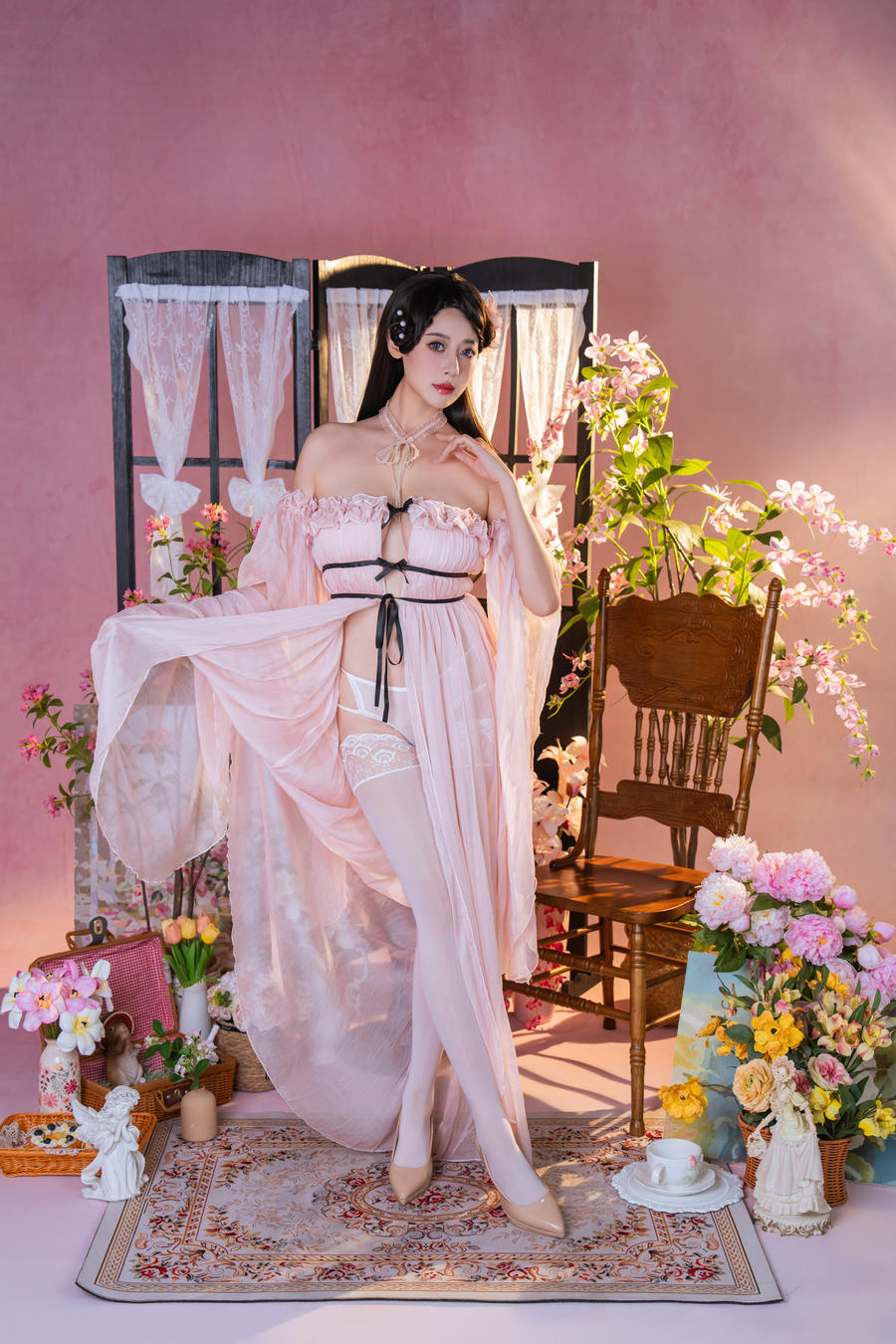 奈汐酱nice-No.142 – 粉红茶事-在线看 第1张 奈汐酱nice-No.142 – 粉红茶事-在线看 第1张