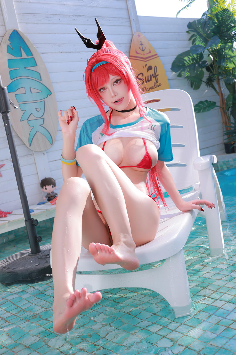 水淼aqua-No.218 – Nikke胜利女神 拉毗小红帽 泳装-在线看 第2张 水淼aqua-No.218 – Nikke胜利女神 拉毗小红帽 泳装-在线看 第2张