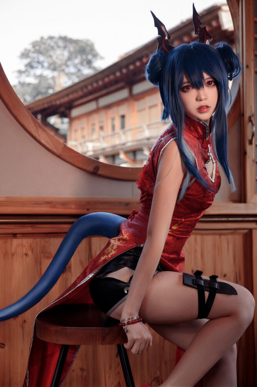 疯猫ss-No.174 – 明日方舟 陈 旗袍-在线看 第2张 疯猫ss-No.174 – 明日方舟 陈 旗袍-在线看 第2张